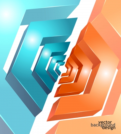 Vector Illustration of Abstract Background Design for Poster, Cover, Layout or Decorationのイラスト素材