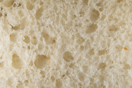 Bread inside Macro close up detail