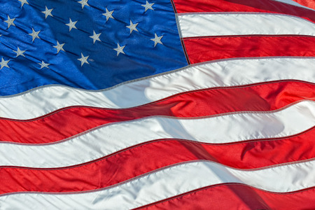 Usa American flag stars and stripes while weaving