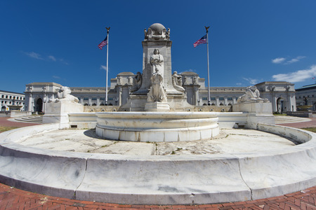 Washington union station viewの写真素材