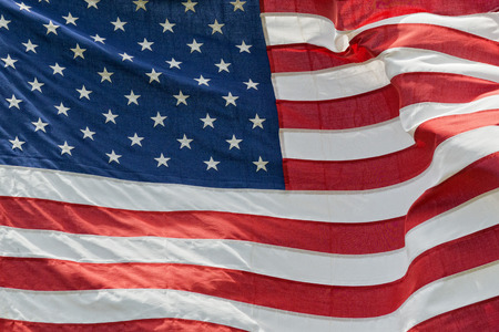 Usa American flag stars and stripes while weaving
