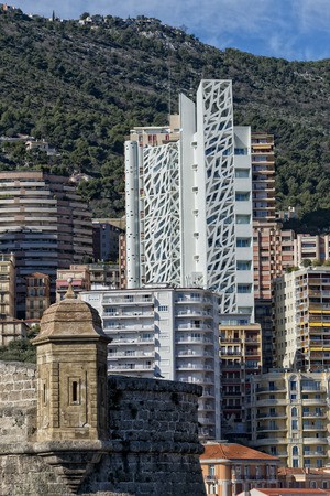 montecarlo monaco panorama landscape city viewの写真素材
