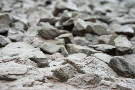 white and grey river rocks backround