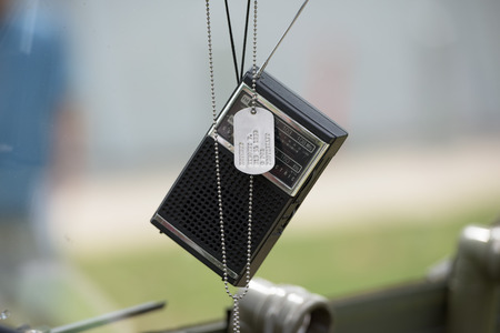 world war American marine soldier id plateのeditorial素材