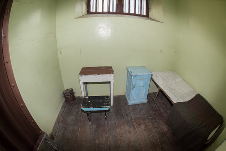 PERTH - AUSTRALIA - AUGUST, 20 2015 - Fremantle Prison was constructed as a prison for convicts and more than 50 people were hanged inside the buildingのeditorial素材