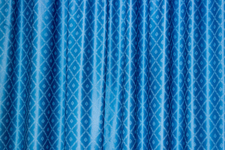 blue velvet fabric background texture detailの写真素材