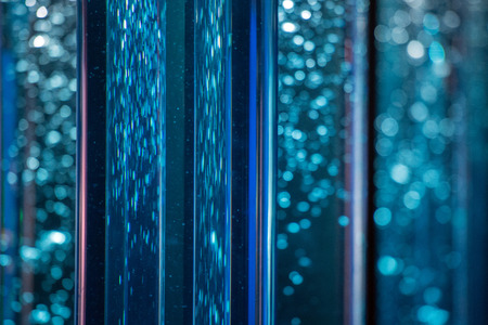 air bubbles inside cylinders soft background textureの写真素材
