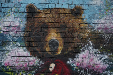 MELBOURNE, AUSTRALIA - AUGUST 15 2017 - City street art is internationally renowned offering a feast of colour, ideas and energy. It has become an attraction for tourist experiencing Melbournes creative ambience.のeditorial素材