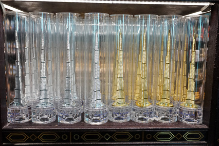 DUBAI, UAE -  SEPTEMBER 4 2017  - Dubai International Airport is the primary international airport serving Dubai, United Arab Emirates and is the world's busiest airport by international passenger trafficのeditorial素材