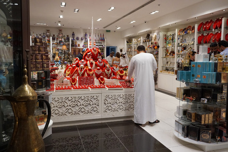 DUBAI, UAE - AUGUST 14 2017 - Dubai International Airport is the primary international airport serving Dubai, United Arab Emirates and is the world's busiest airport by international passenger trafficのeditorial素材