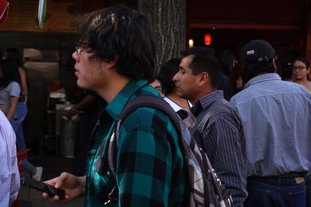 MEXICO CITY, MEXICO - NOVEMBER 5 2017 - Day of  the dead  Spanish Dia de Muertos is a multy day holiday celebrated throughout in Mexico and  United States. Mexican pray for friends and family members.のeditorial素材