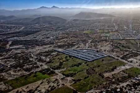 La Paz San Jose del Cabo Baja California Sur Mexico aerial viewの写真素材