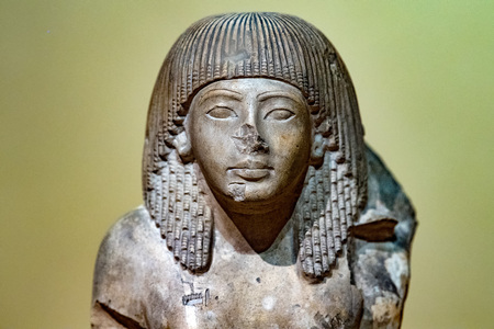 Meri Maat berber nubian king of amun statue dinasty 19のeditorial素材