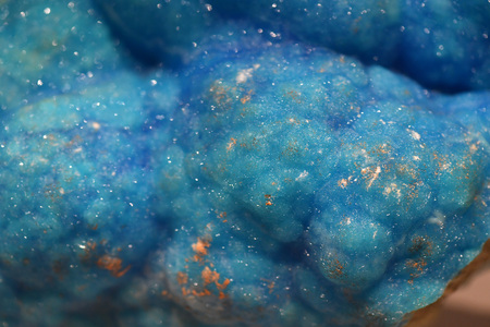 Emimorfite blue rockdetail macroの写真素材
