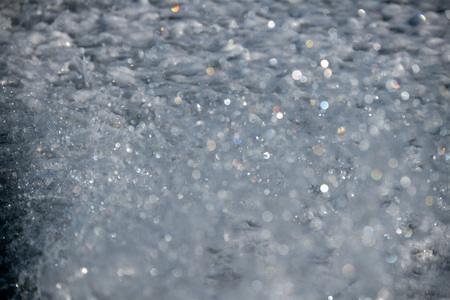 Natural shape of water colors splash reflections