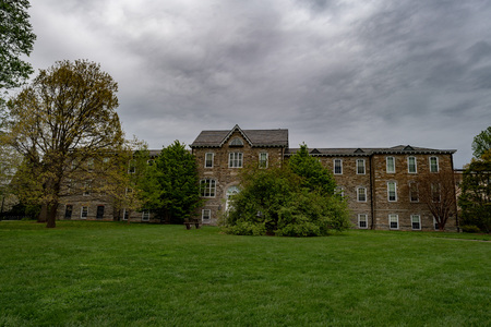 Swarthmore college old buildings  university campusのeditorial素材