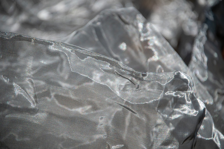 metallic velvet silver iron texture backgroundの写真素材