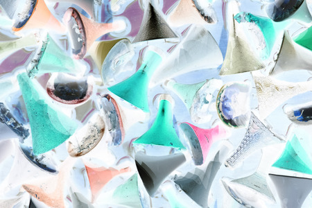 Abstract plastic bottle texture background