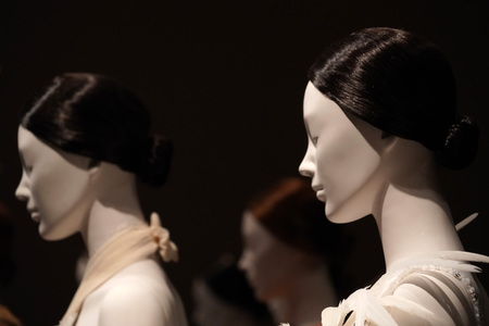 NEW YORK, USA - MAY 27 2018 - Heavenly Bodies: Fashion and the Catholic Imagination at Met museum...