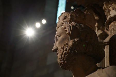 NEW YORK, USA - MAY 27 2018 - Heavenly Bodies: Fashion and the Catholic Imagination at Met museum...