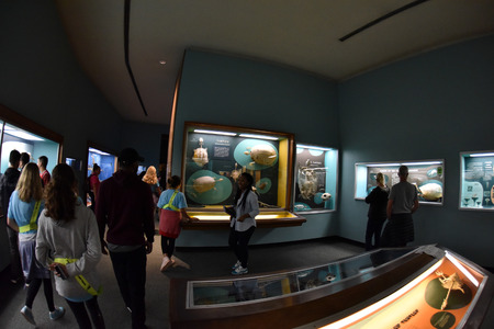 WASHINGTON DC, USA - MAY 17 2018 - located on the National Mall in National History Museum is open 364 days a year with nearly 8 millions of free admission visitorsのeditorial素材