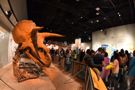 WASHINGTON DC, USA - MAY 17 2018 - located on the National Mall in National History Museum is open 364 days a year with nearly 8 millions of free admission visitorsのeditorial素材