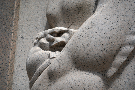 PHILADELPHIA, USA - MAY 23 2018 - historic post office building built in  1935, in Deco-style.It was added to the National Register of Historic Places in 2005.のeditorial素材