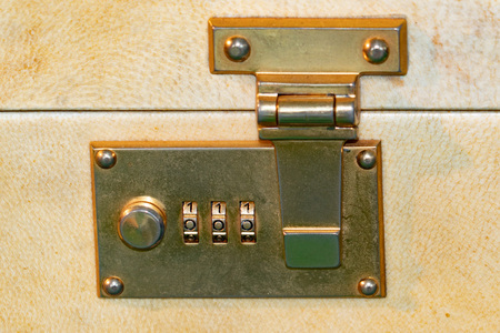 old luggage locker detail safe combination code