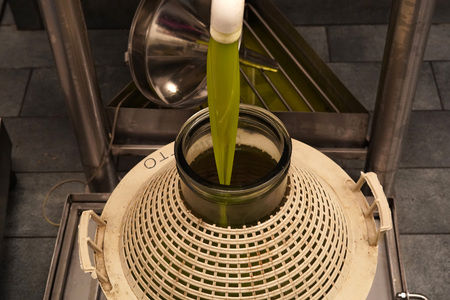 virgin olives oil mill factory in Italyの写真素材