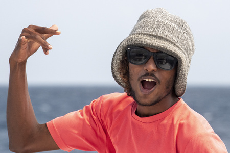 sunglasses Black man Gansta Rapper portrait