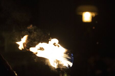NEUSCHOENAU, GERMANY - JANUARY 5 2019 - Traditional Lousnacht night celebration. Once per year forest spirit Waldgeister come in Bavaria village .on which wild dances are supposed to drive away the winter spirits.のeditorial素材