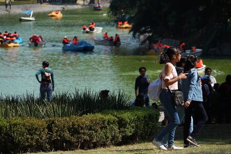 MEXICO CITY, FEBRUARY 3 2019 - Chapultepec is one of the largest city parks in the Western...