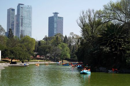 MEXICO CITY, FEBRUARY 3 2019 - Chapultepec is one of the largest city parks in the Western...