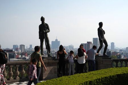 MEXICO CITY, FEBRUARY 3 2019 - Chapultepec is one of the largest city parks in the Western...