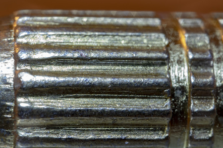 dart handle detail microscope macro close up looks like gearの写真素材