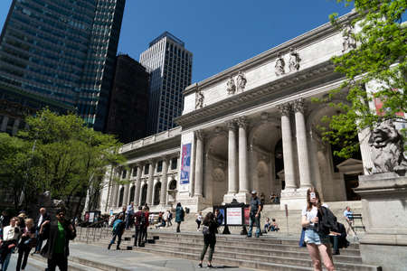 NEW YORK, USA - MAY 6 2019 - Regularly referred to as the most expensive street in the world, Nyc...