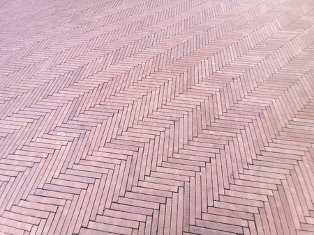 red bricks floor promenade walk backgroundの写真素材