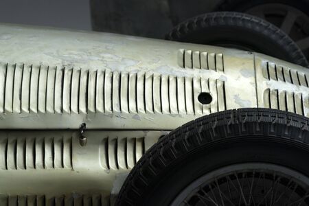 30s 1930 old style race car detail