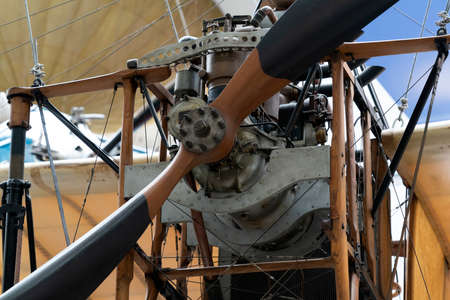 PRAGUE, CZECH REPUBLIC - JULY 17 2019 - Prague National Technical Museum established in 1908 with...