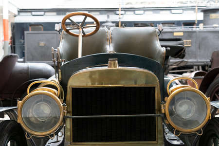 PRAGUE, CZECH REPUBLIC - JULY 17 2019 - Prague National Technical Museum established in 1908 with...