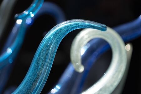 Venice Murano glass close up detailの写真素材