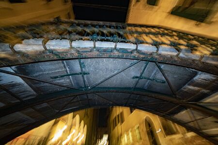 Venice Gondola channels tour at night