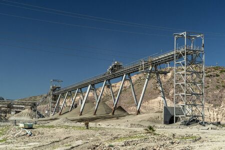 black phosphorus mine in california view detail close up