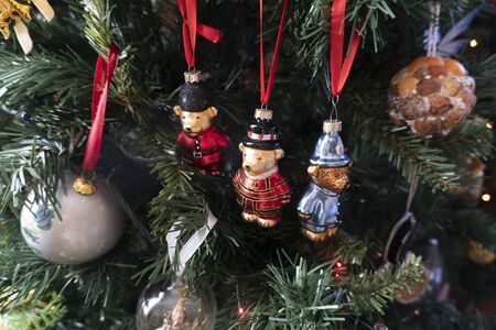 high quality hand painted glass ball christmas tree ornament