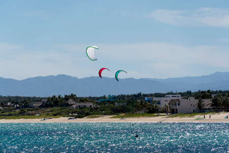 LA VENTANA, MEXICO - FEBRUARY 16 2020 - La Ventana in english the window beach is a super fun for...