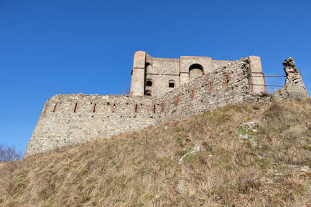 Diamond fortress ancient fortification in Genoa, Italy