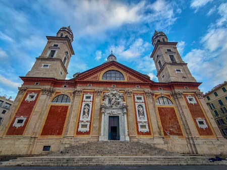 Carignano church in Genoa, Italy