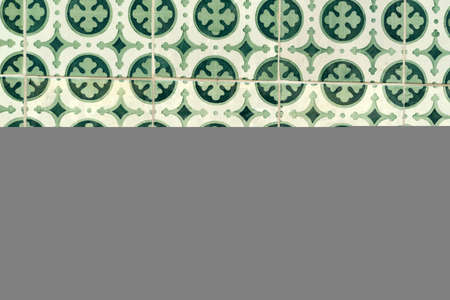 Lisbon buildings ceramic tiles detailの写真素材