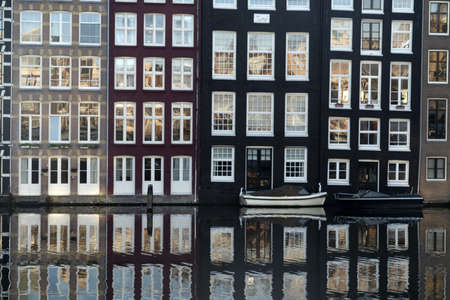 Amsterdam city center building detail cityscape