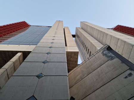 Genoa Corte lambrischini skyscraper modern architecture italy view from above to top